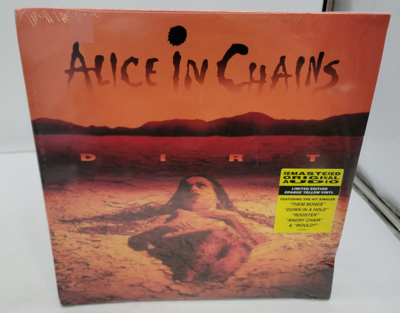 NEW DAMAGED JACKET -Alice In Chains -Dirt (Double Opaque Yellow Vinyl) 2022 A