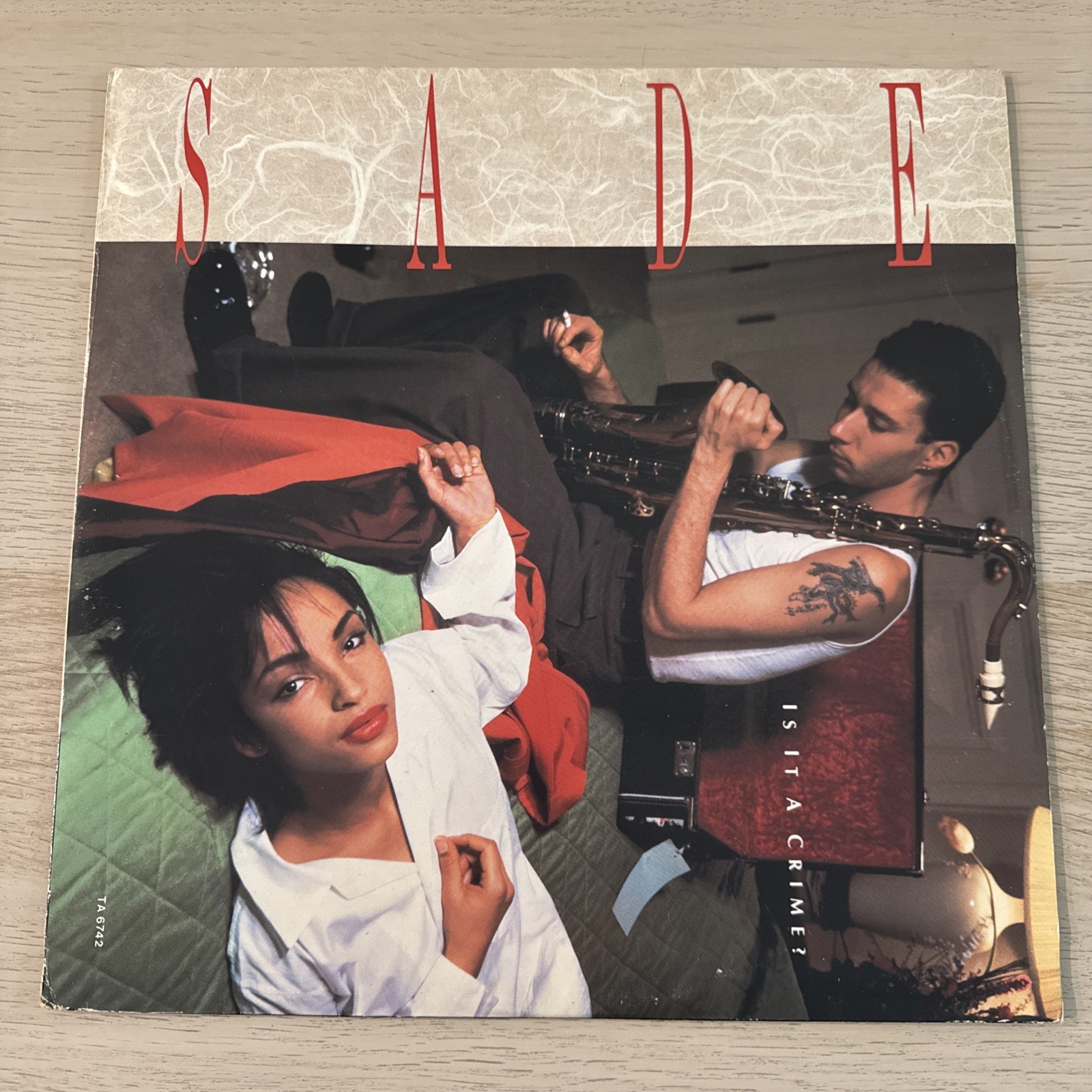 Sade - Is It A Crime? Epic Record 12" Vinyl UK Import Rare
