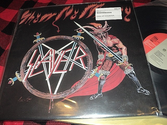 SLAYER SHOW NO MERCY LP FAR EAST METAL SYNDICATE DEF JAM 1983 IMPORT JAPAN VG+ A