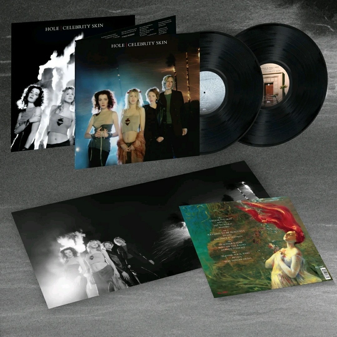HOLE Celebrity Skin IVC LIMITED EDITION Vinyl 2 LP set BRAND NEW SEALED A