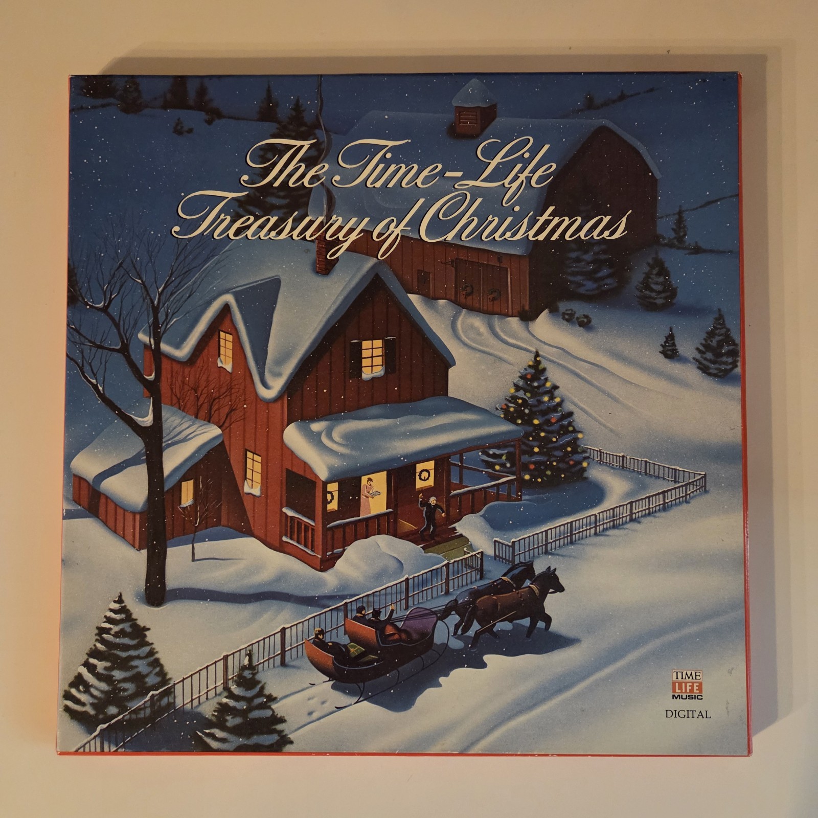 The Time-Life Treasury of Christmas, Box Set, 3 LPs, 1986 A