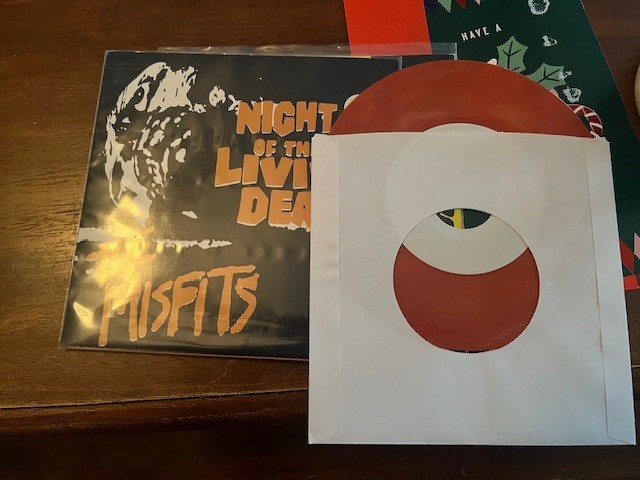 Misfits Night Of The Living Dead 7" Vinyl 45RPM Danzig Samhain Plan 9 Used VG+ A