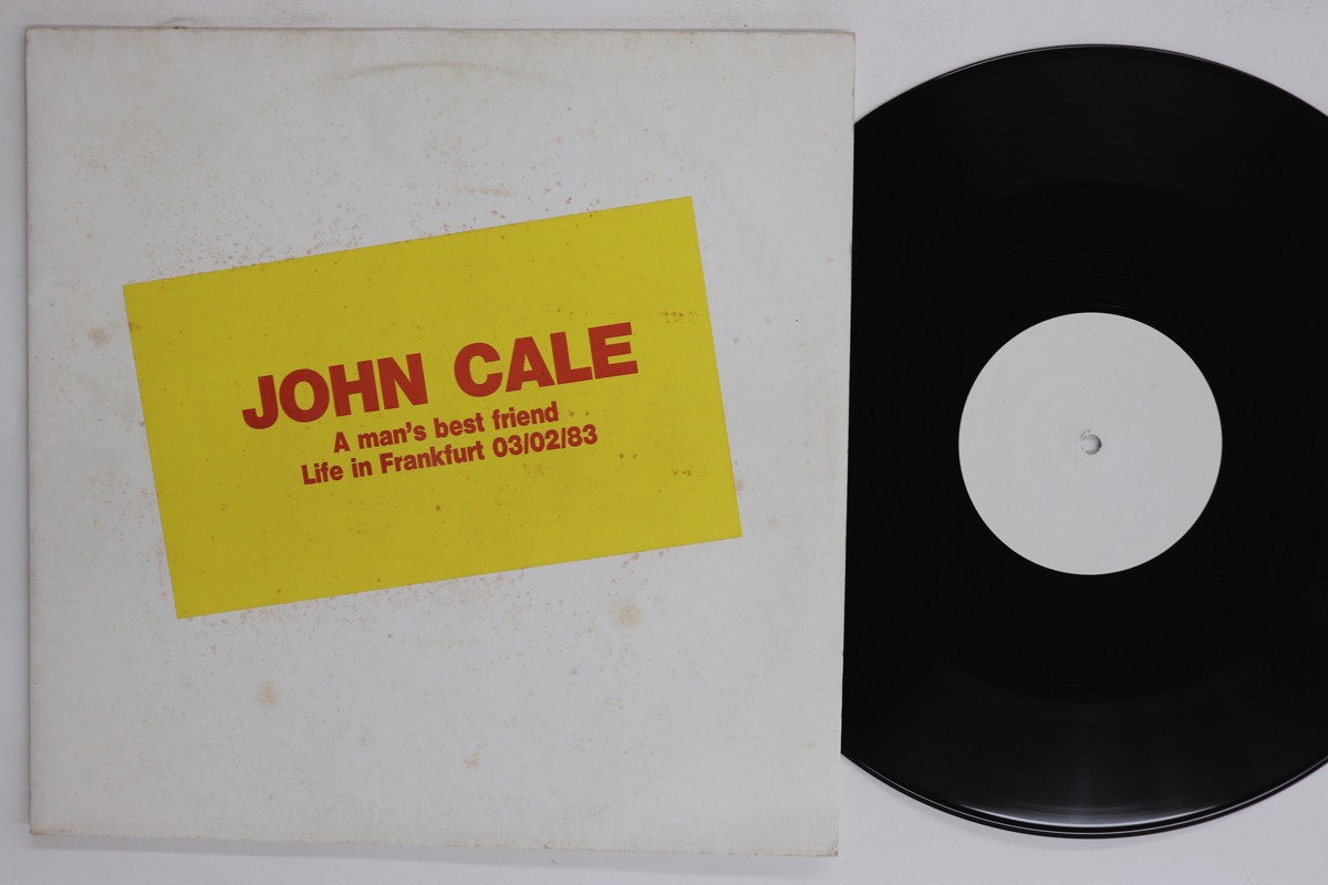 LP John Cale A Mans Best Friend (Live In Frankfurt 03/02/83) CALE NOT ON LABEL A
