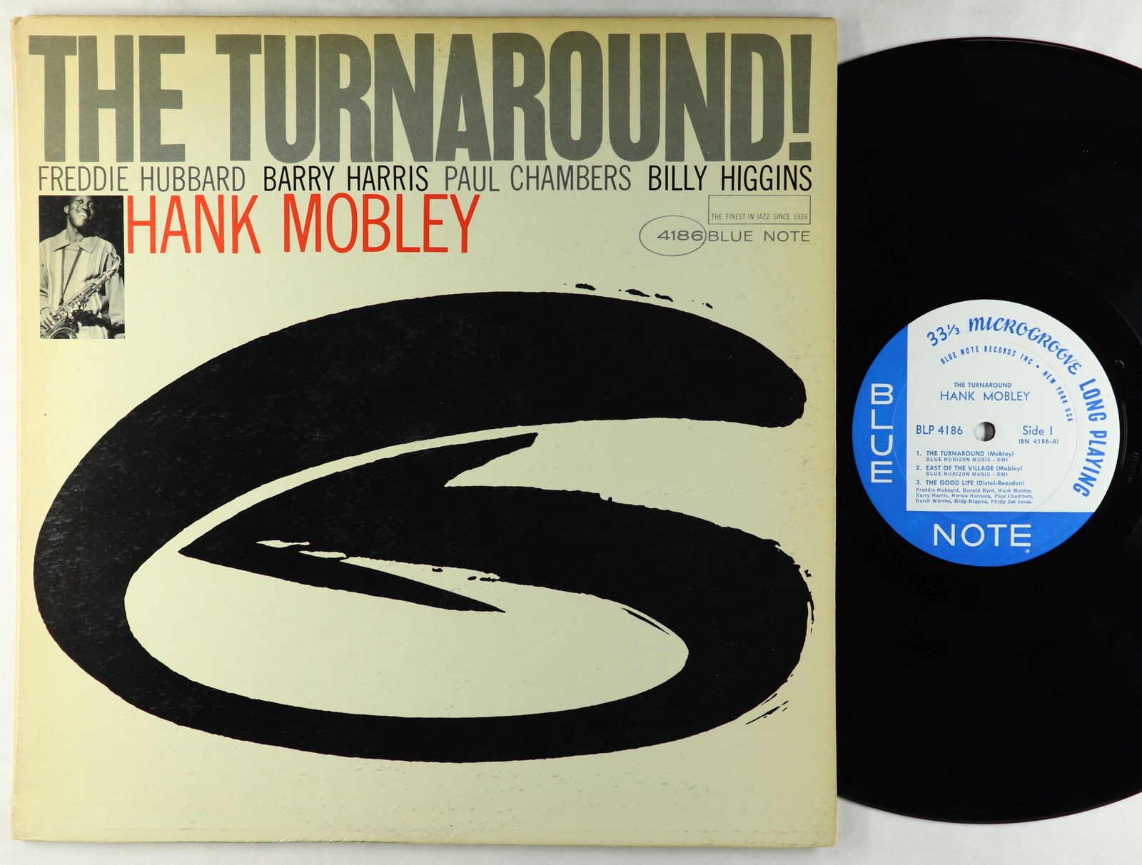 Hank Mobley - The Turnaround LP - Blue Note - BLP 4186 Mono RVG Ear NY USA A
