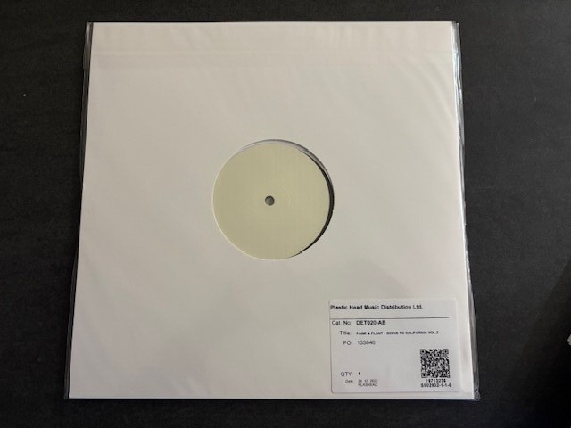 Page & Plant Going to California Vol. 2 - Test Pressing - Vinyl - DLP A