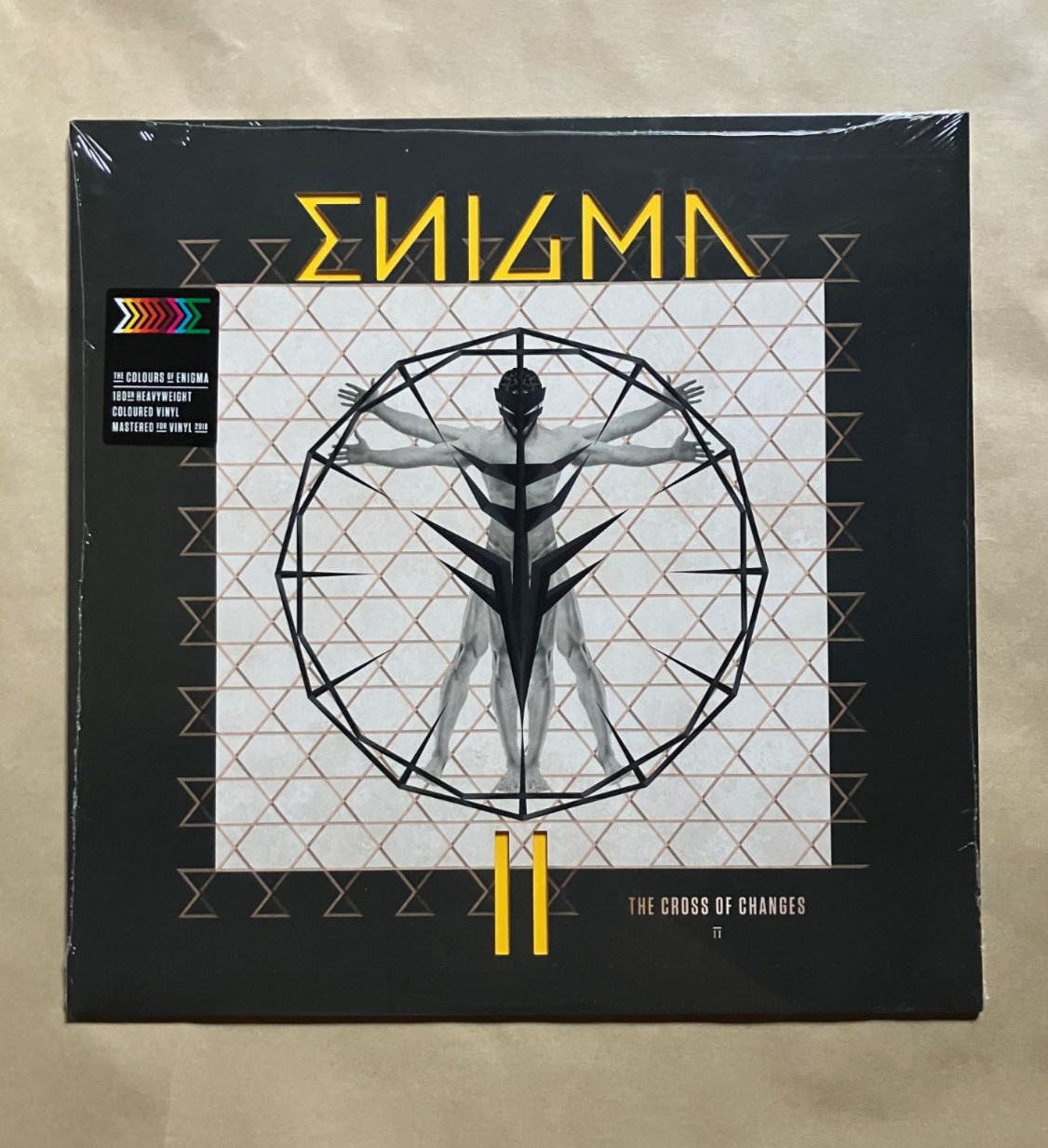 ENIGMA The Cross Of Changes 2018 UMG UK 180g Yellow Vinyl RARE NEW SEALED German A
