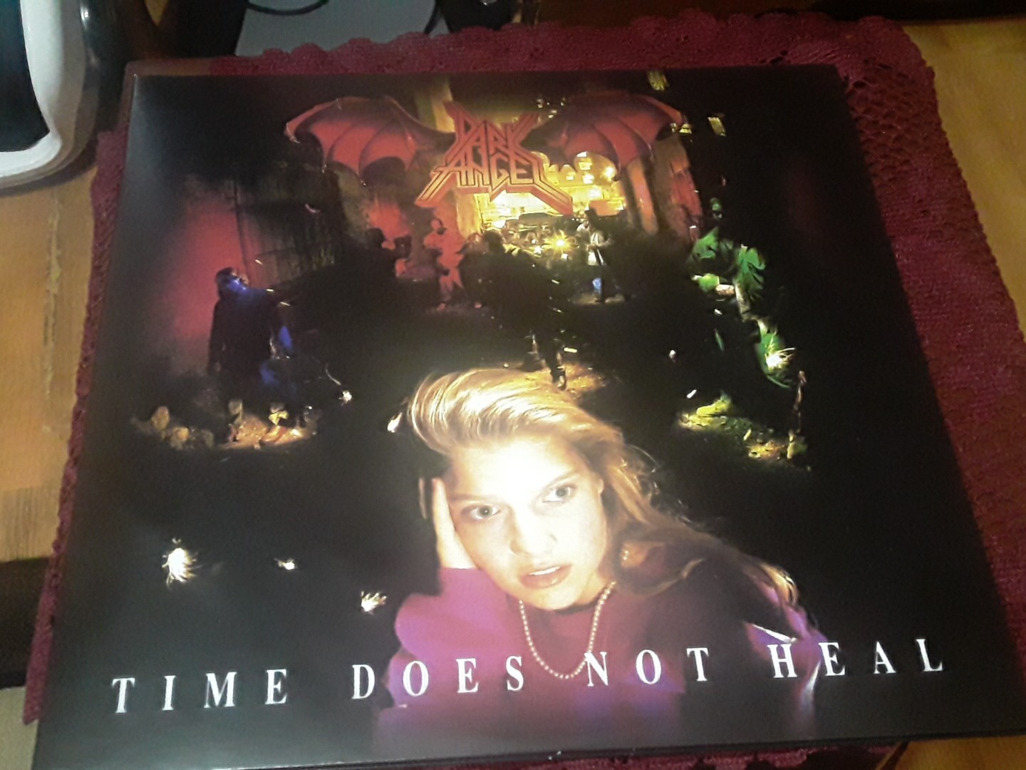 Dark Angel TIME DOES NOT HEAL Vinyl 2 Black LP Set Rare A