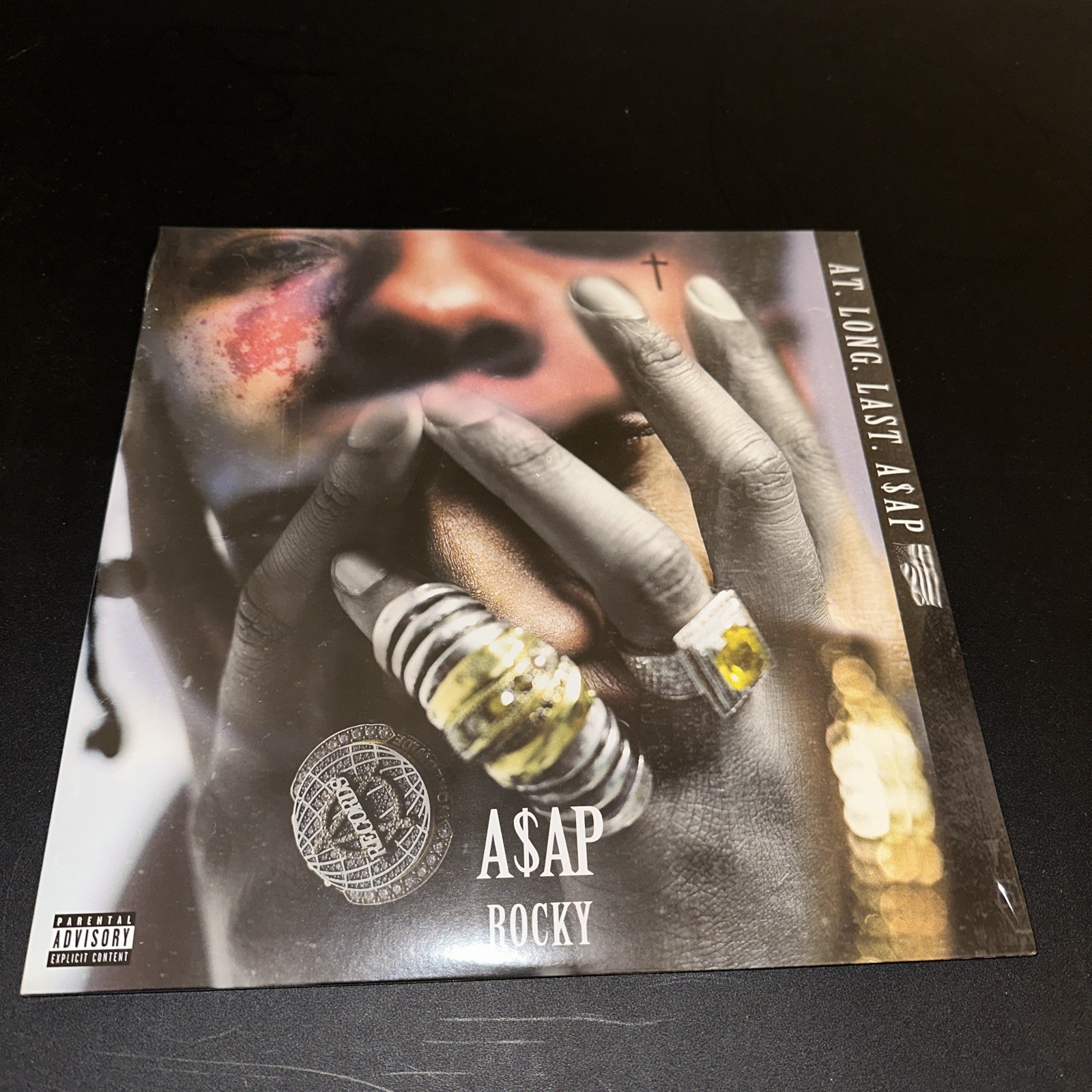 ASAP Rocky AT. LONG. LAST. A$AP. 2xLP Silver Vinyl LIMITED to /1000 SOLD OUT A