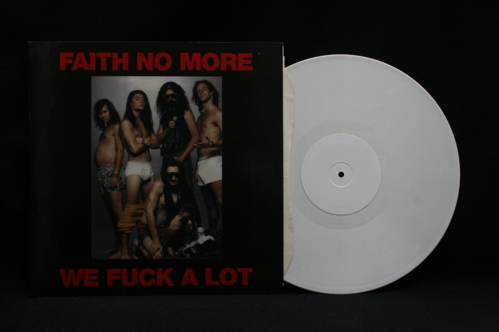 Faith No More - We Fuck A Lot (2015.White Vinyl.Spain) Vinyl.Record.LP A
