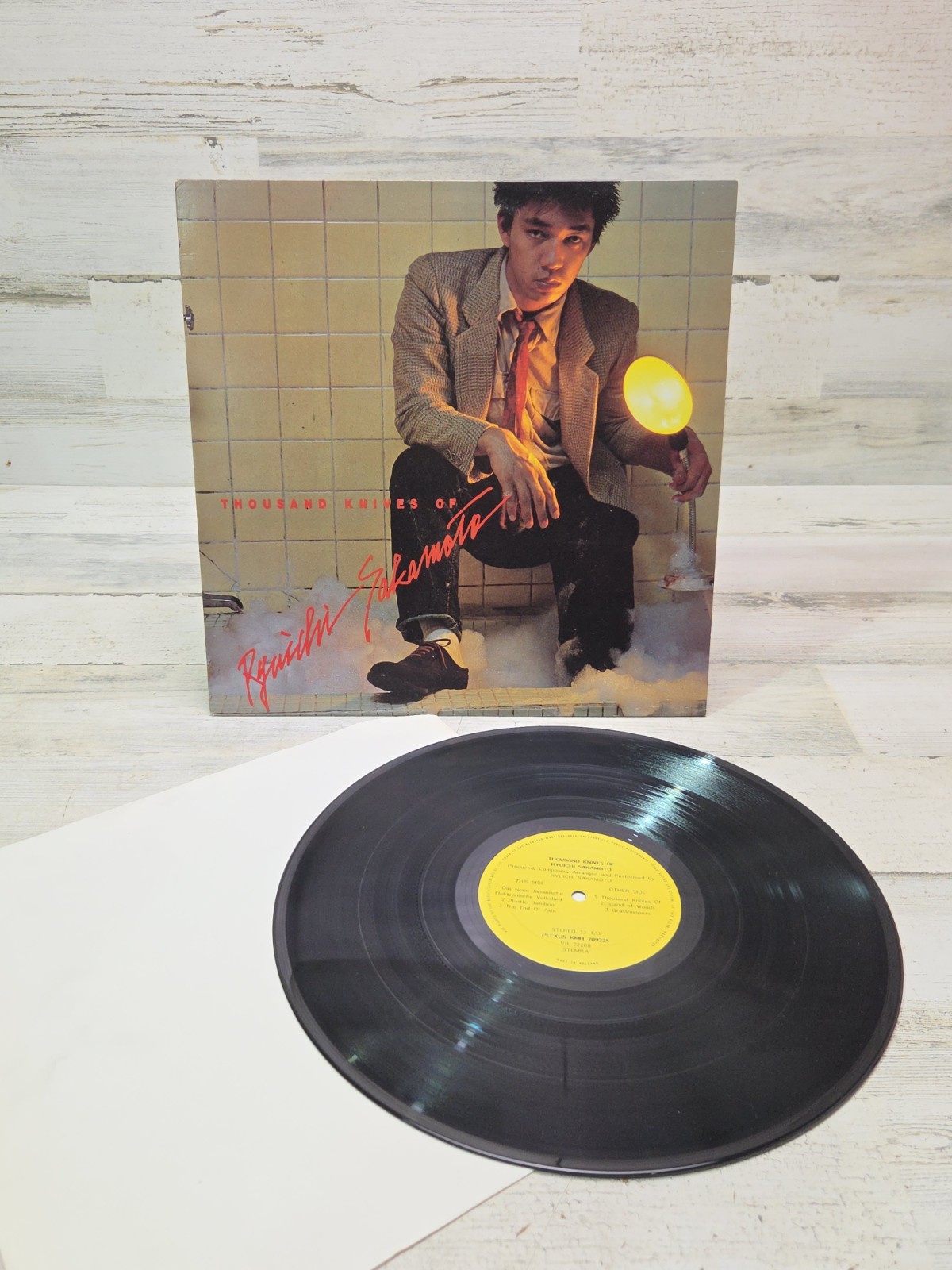 RYUICHI SAKAMOTO THOUSAND KNIVES OF BETTER DAYS KMH 709225 VG+ G A