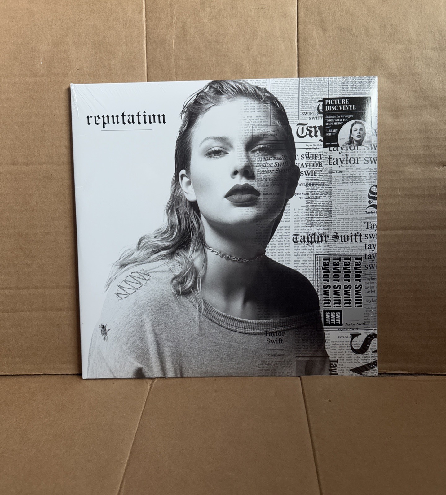 Taylor Swift Reputation Picture Disc 2 Vinyl LP Brand New Mint A