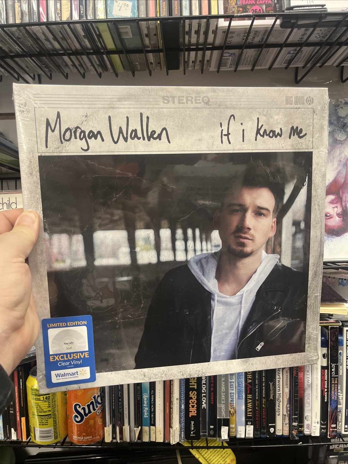 Morgan Wallen If I Know Me Clear Vinyl BRAND NEW AND SEALED A