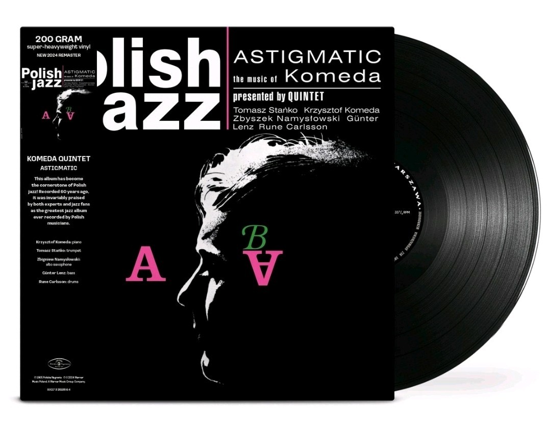 Krzysztof KOMEDA - Astigmatic LP vinyl 200 gram LTD FOLIA New SEALED unknown 249 A