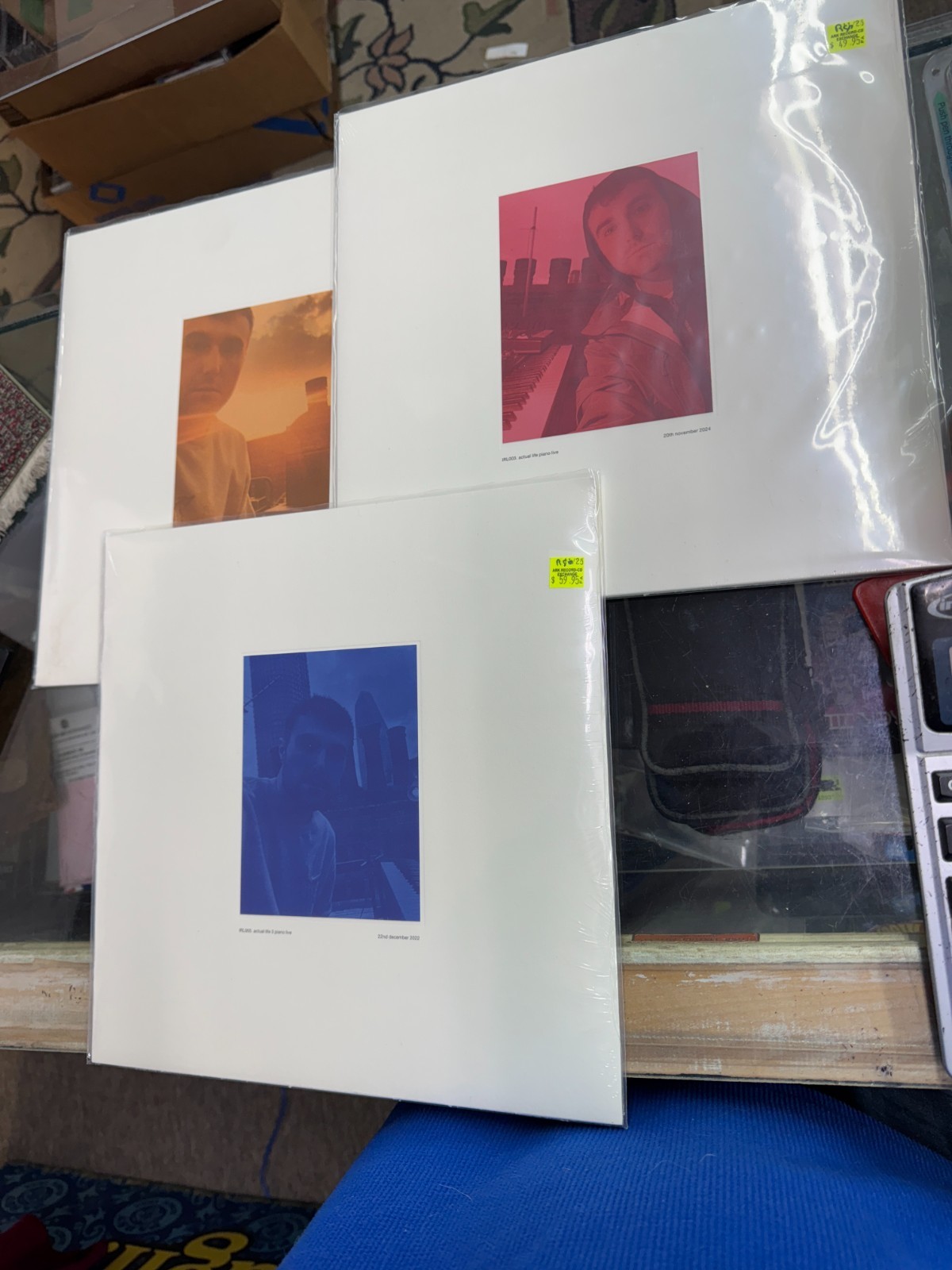 Fred Again Actual Life Piano Live FULL SET 1 + 2 + 3 LP Vinyl RSD BF 2025 A