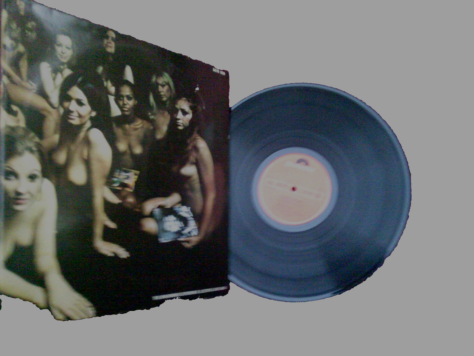 NUDE COVER JIMI HENDRIX EXPERIENCE ROCK/PSYCH 2 LPs ELECTRIC LADYLANDGATEFOLD