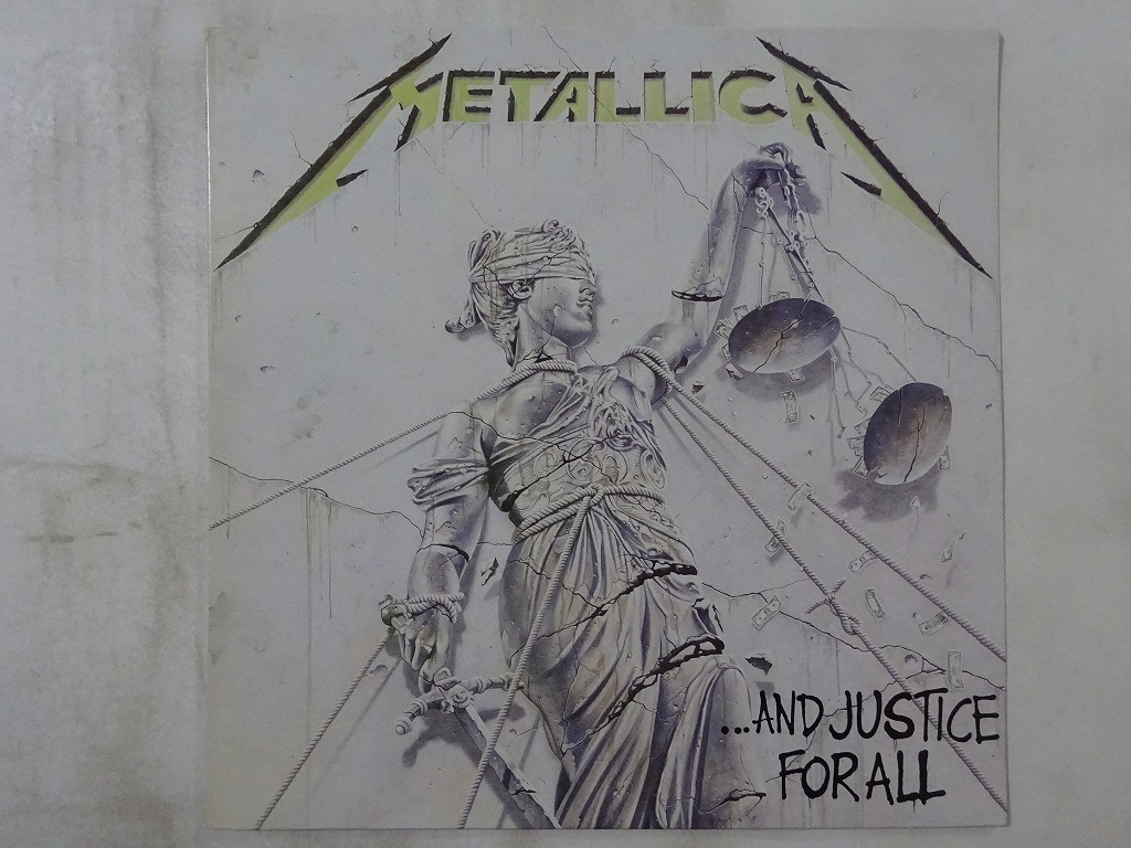 Metallica ...And Justice For All CBS/Sony 25AP 5178 9 Japan VINYL LP A