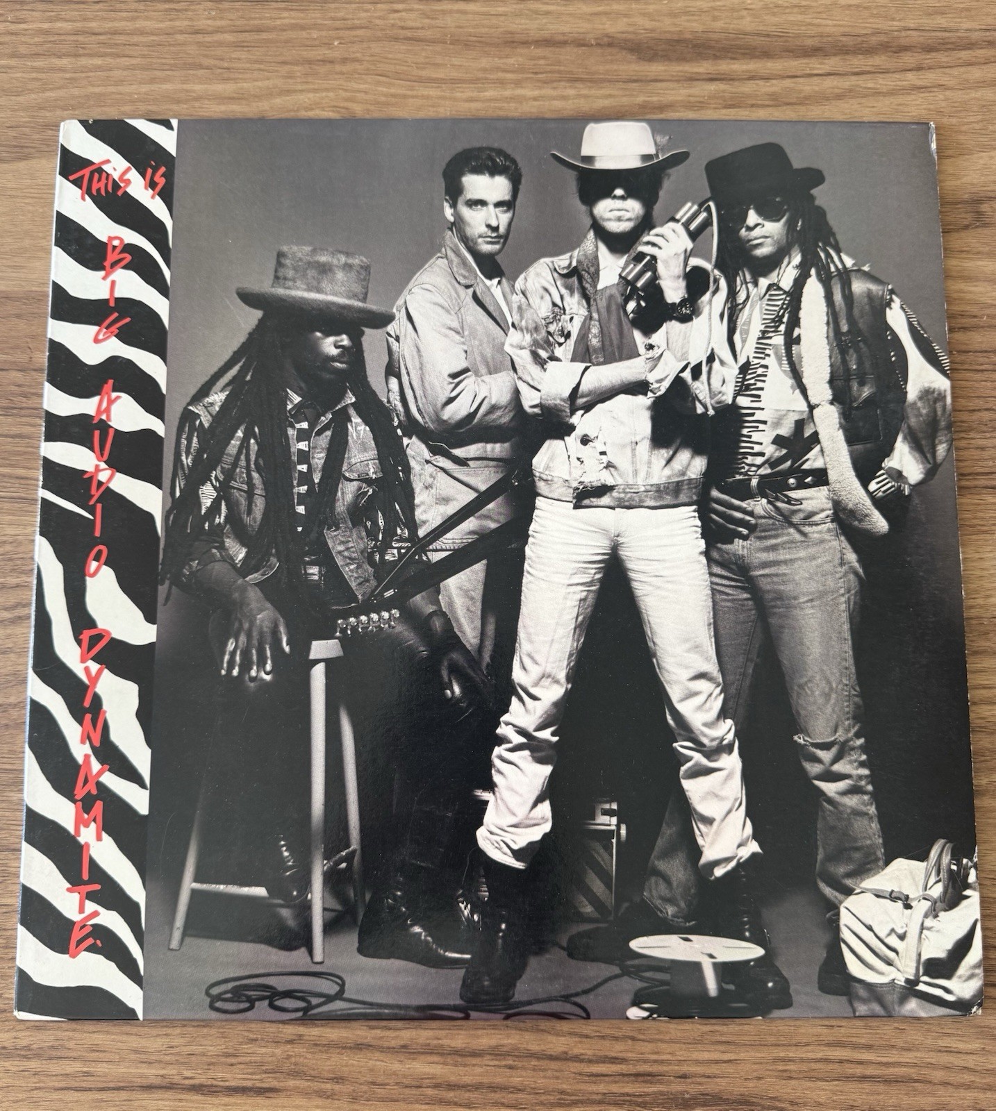 Big Audio Dynamite &ldquo;This Is Big Audio Dynamite&rdquo; 1985 LP Columbia 40220 NM TESTED A