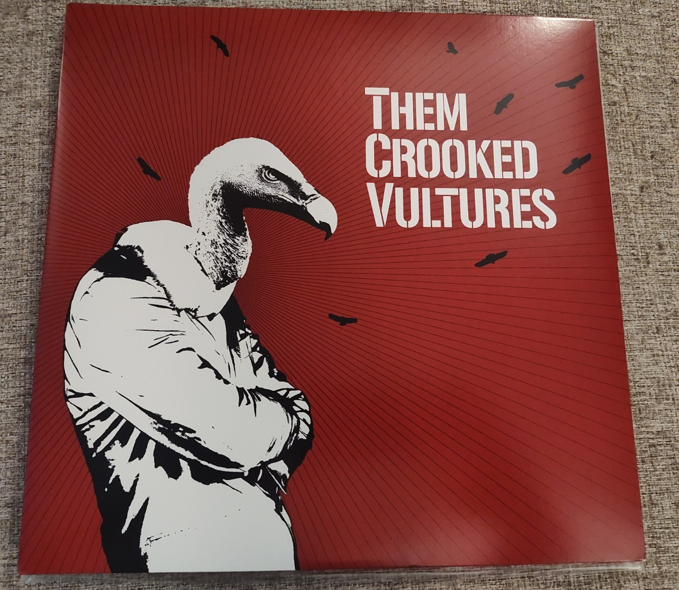 Them Crooked Vultures 2009 Self-Titled Vinyl 180g 2LP - Free Shipping A