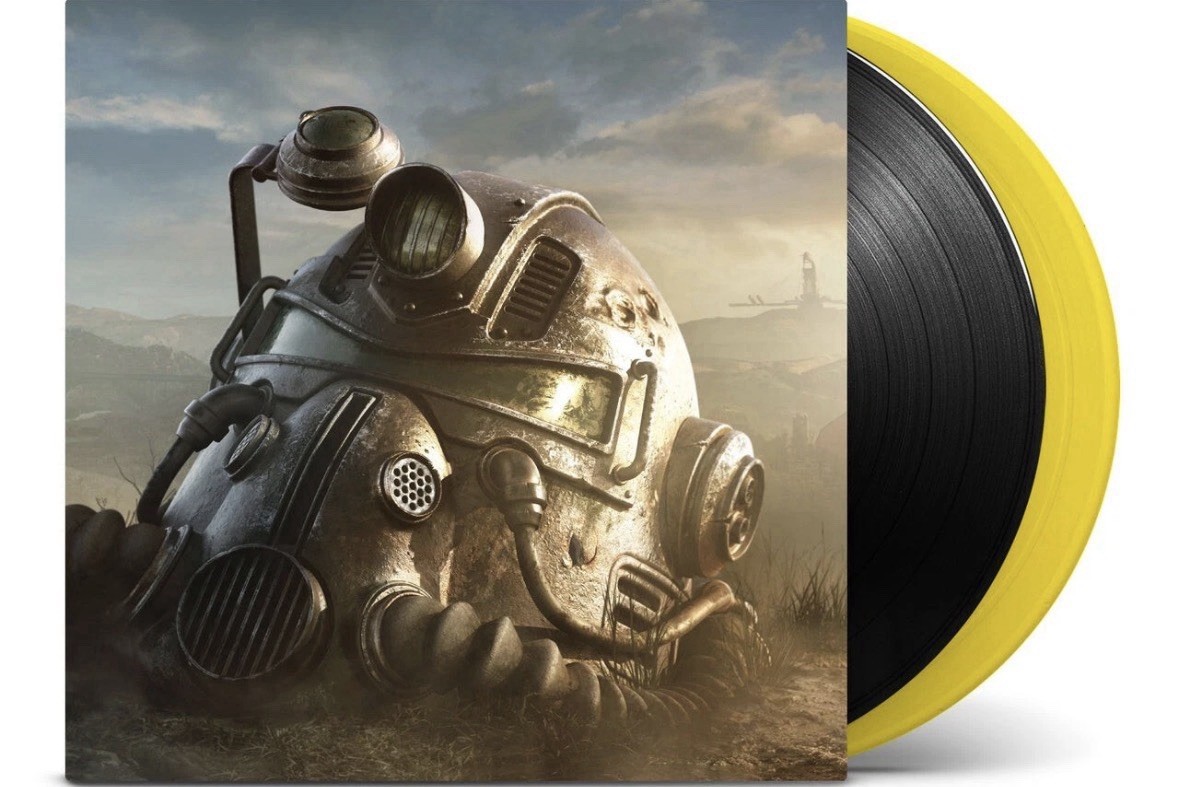 Fallout 76 Original Vinyl Record Soundtrack 2 LP Black Yellow VGM OST Inon Zur