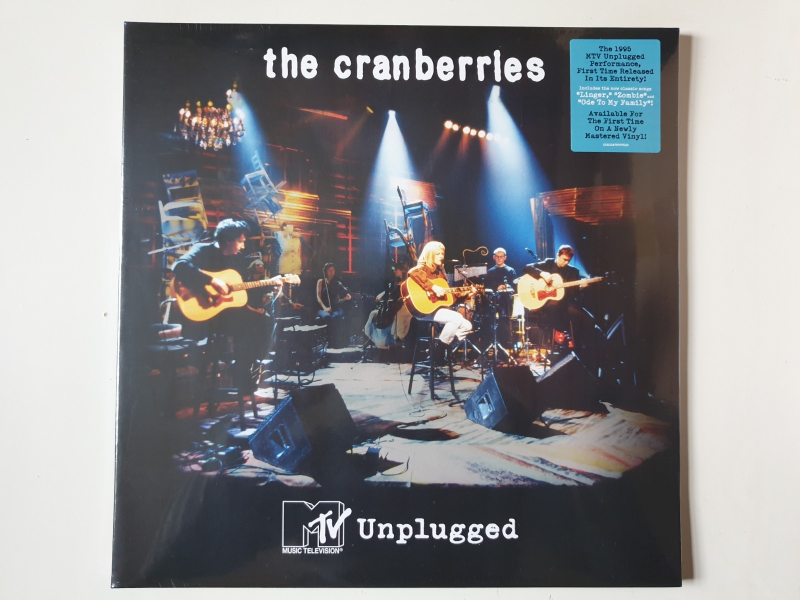 THE CRANBERRIES MTV Unplugged BLACK vinyl LP 2025 NEW SEALED A