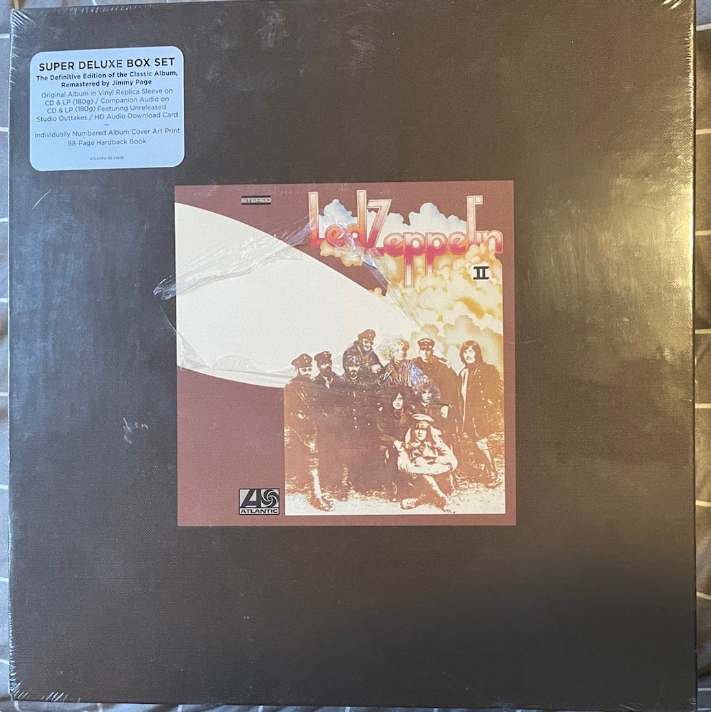 Led Zeppelin II Super Deluxe Bot Set New/Sealed A