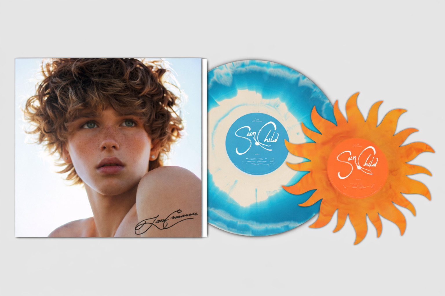 Jace Cameron Sun Child Deluxe Vinyl Vertigo Vinyl Signed Jacket Exclusive A