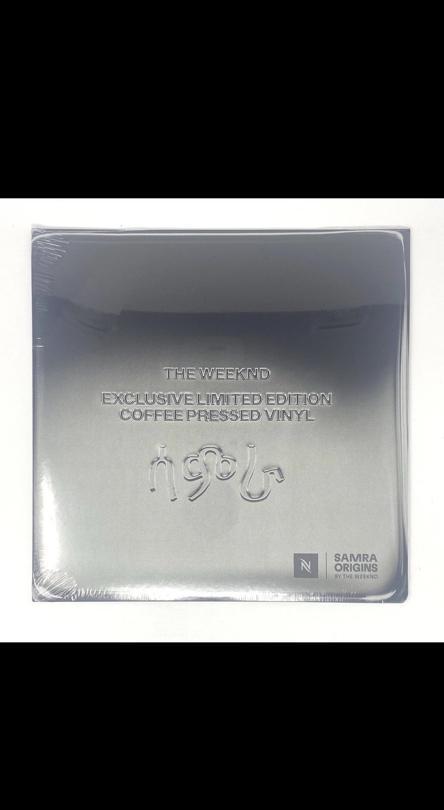 The Weeknd Nespresso Exclusive Coffee Pressed Vinyl /200 Give Me Mercy Vinyl NEW A