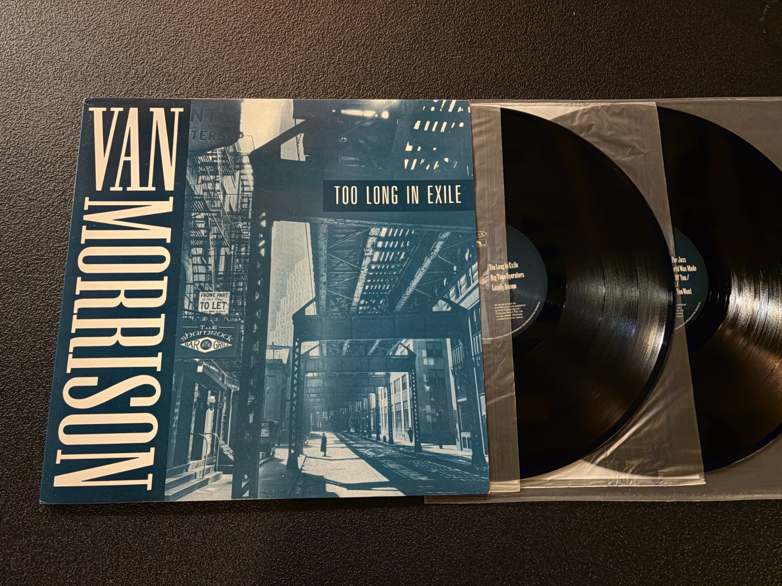 VAN MORRISON Too Long In Exile 2LPs Polydor 519 219-1 Original 1993 UK Press EX A