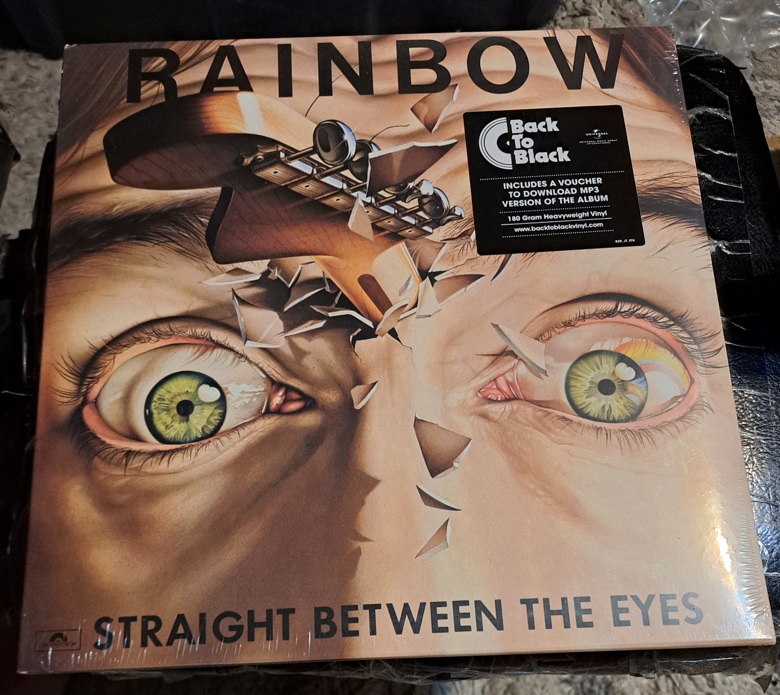 Rainbow - Straight Between The Eyes - 180G Vinyl LP - Brand New Sealed A