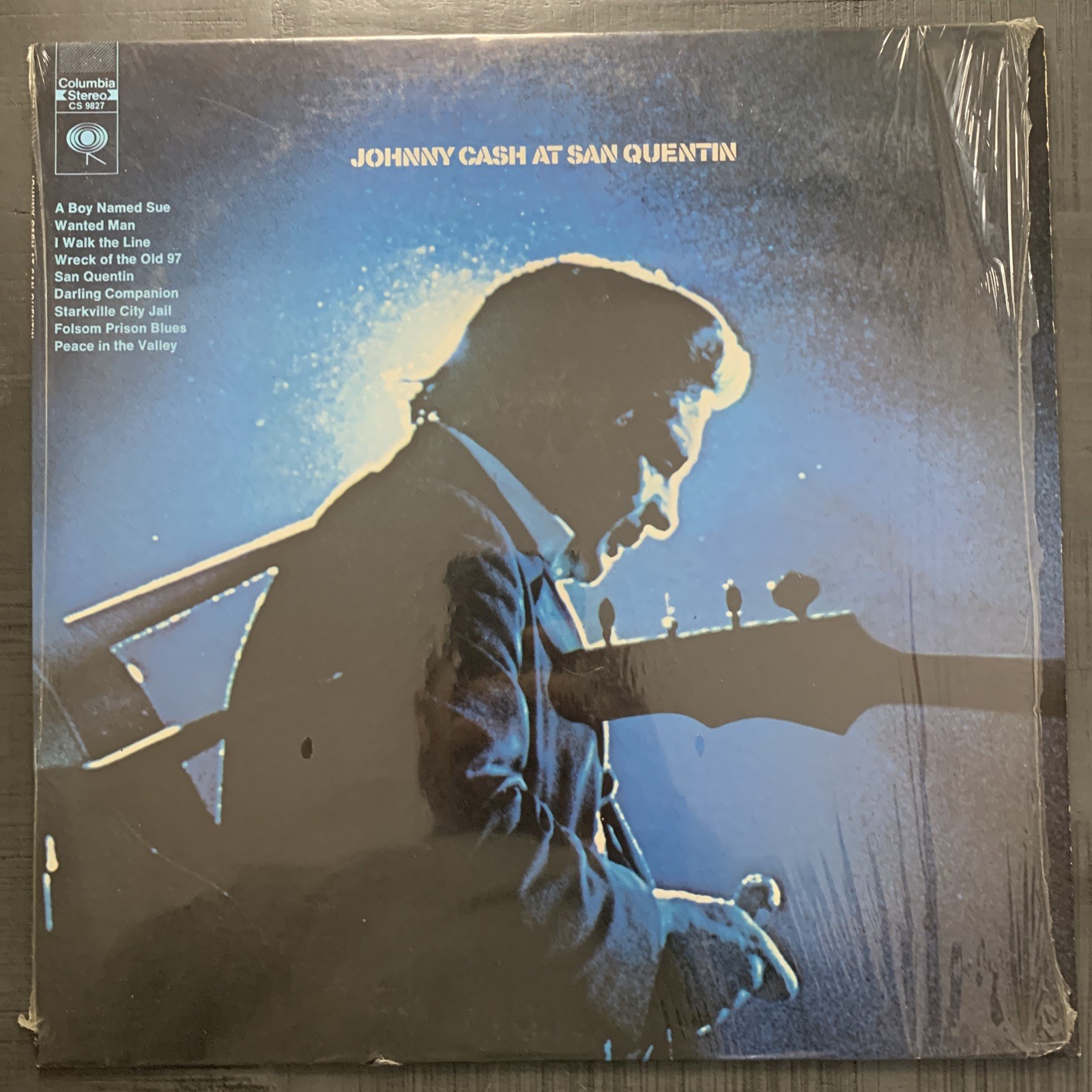 Johnny Cash at San Quentin Original Vinyl LP Shrink Clean VG++ FULLY TESTED A