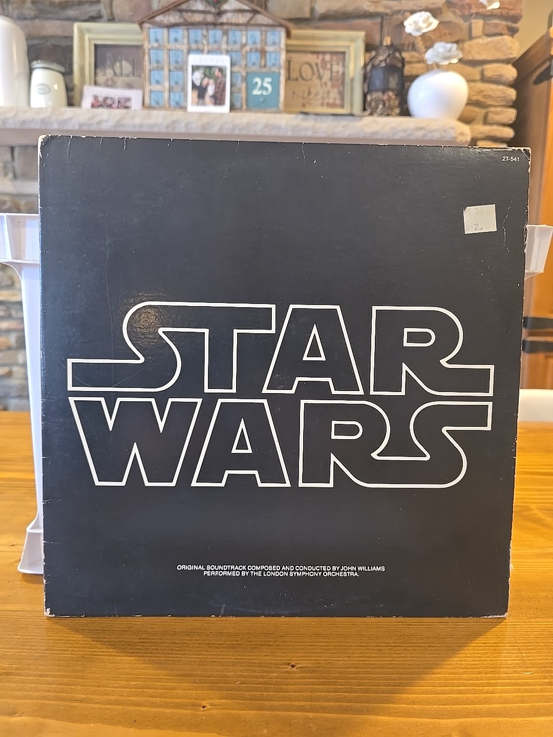STAR WARS Original Soundtrack (1977) 2 LP Vinyl w/POSTER Ultrasonic Clean 2T-541 A