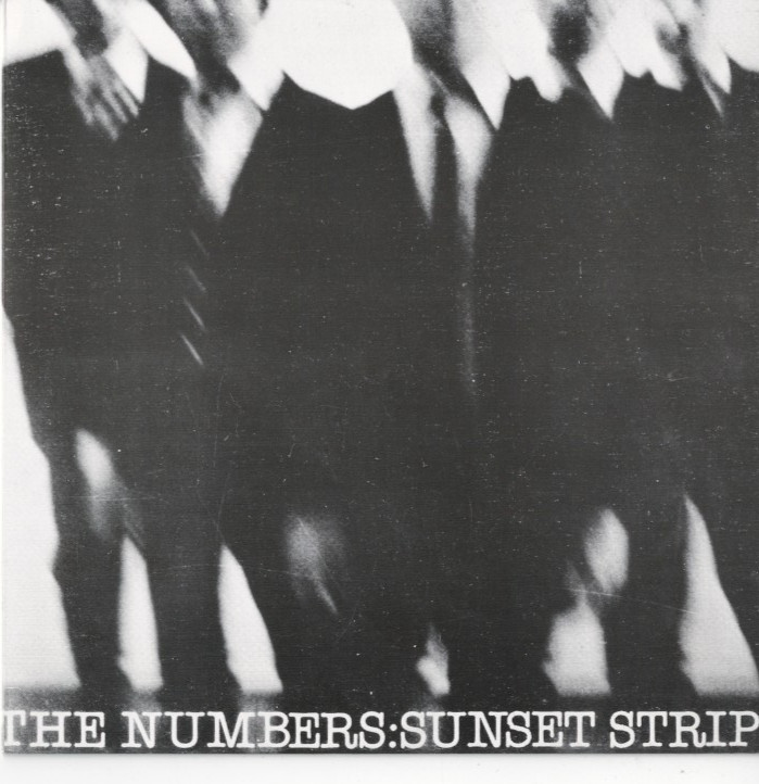 THE NUMBERS Sunset Strip 7" VINYL w/PS RE AUSSIE PUNK POWERPOP Riptides A