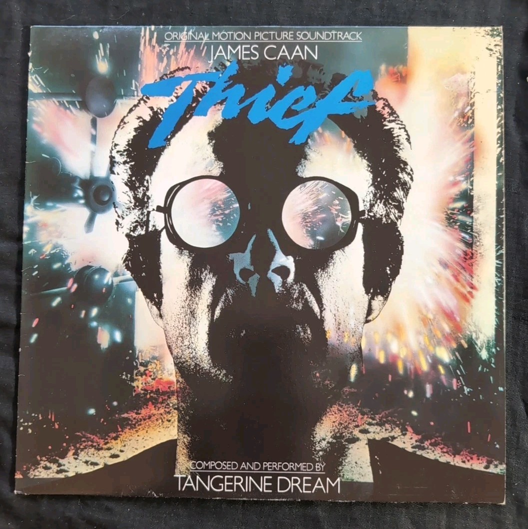 TANGERINE DREAM "THIEF OST Ex/Ex A1/B1 James Caan Vinyl. Q318