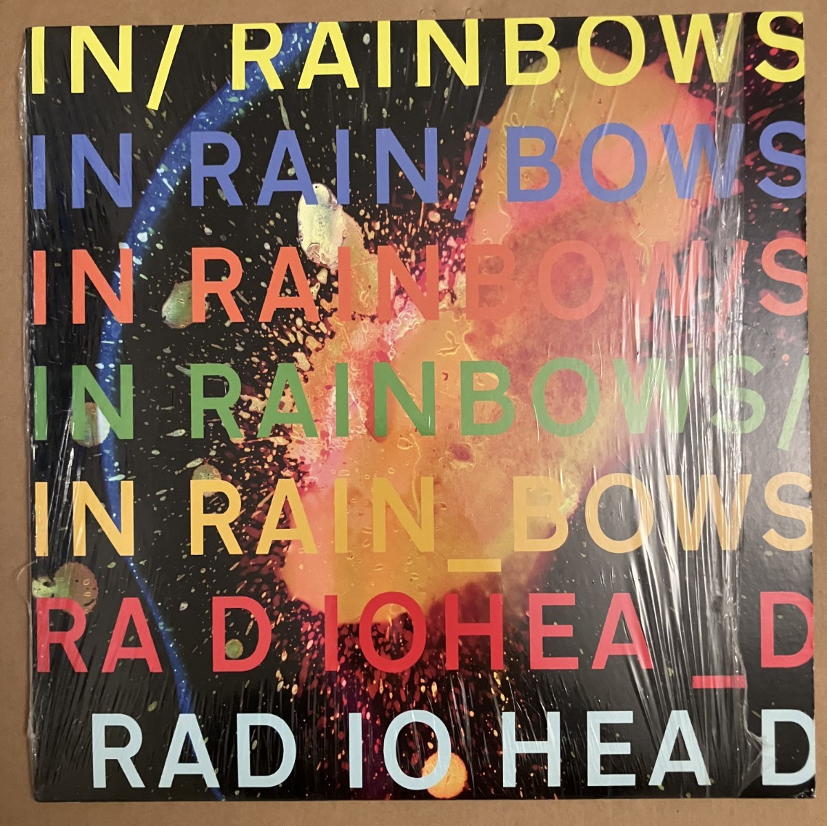 Radiohead in rainbows vinyl XL 2007 12" record 180g Excellent A