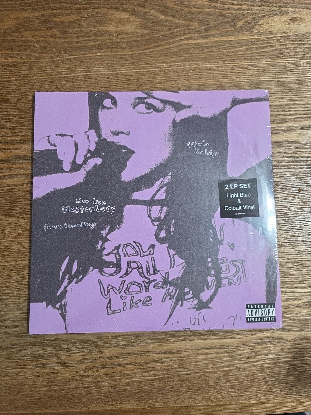 Olivia Rodrigo - Live From Glastonbury [Light Blue & Cobalt Vinyl 2LP] SEALED A