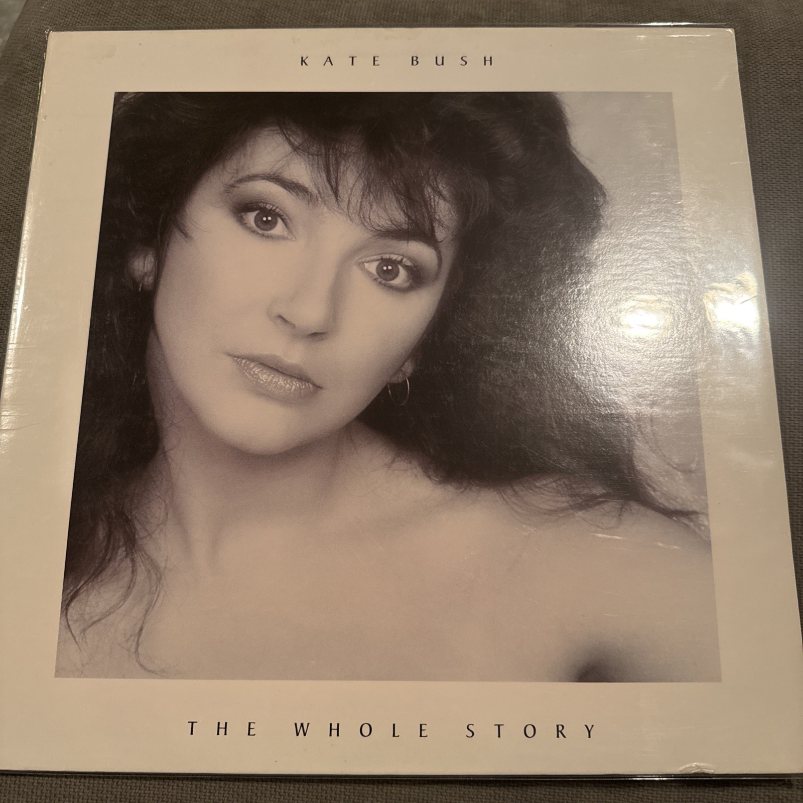 KATE BUSH "The Whole Story" -US EMI America vinyl LP PWAS-17242