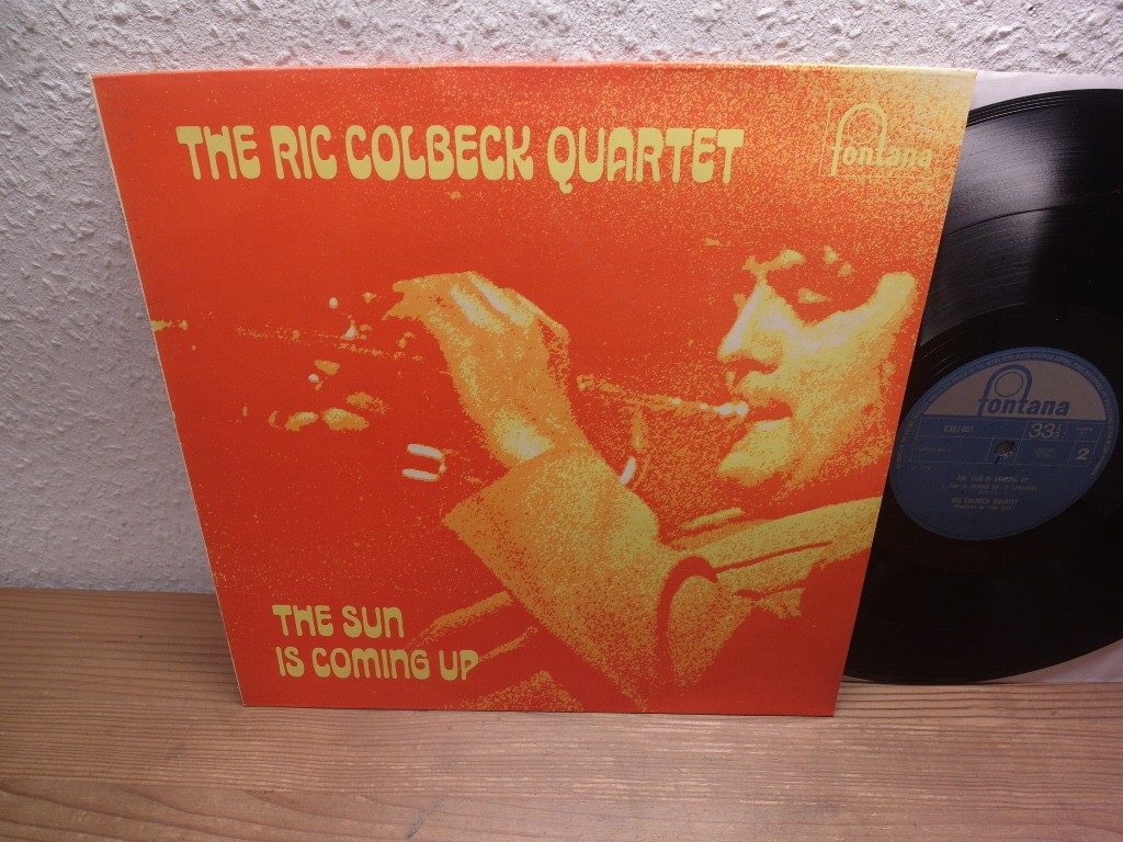 FREE JAZZ LP Ric Colbeck Quartet The Sun Is Coming Up RARE UK Lp 1970 A
