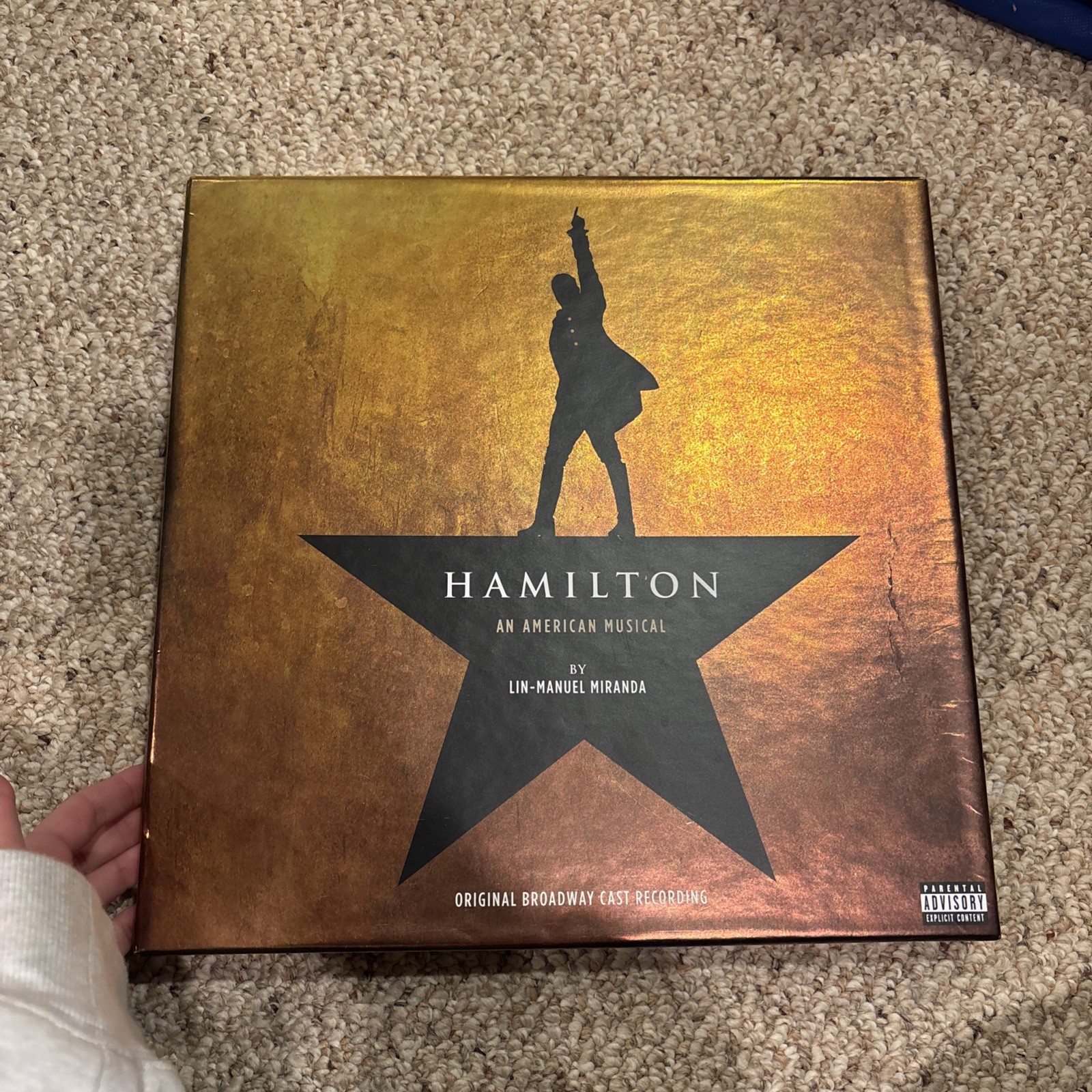 HAMILTON: An American Musical Original Broadway Recording vinyl setOPEN LIKE NEW A