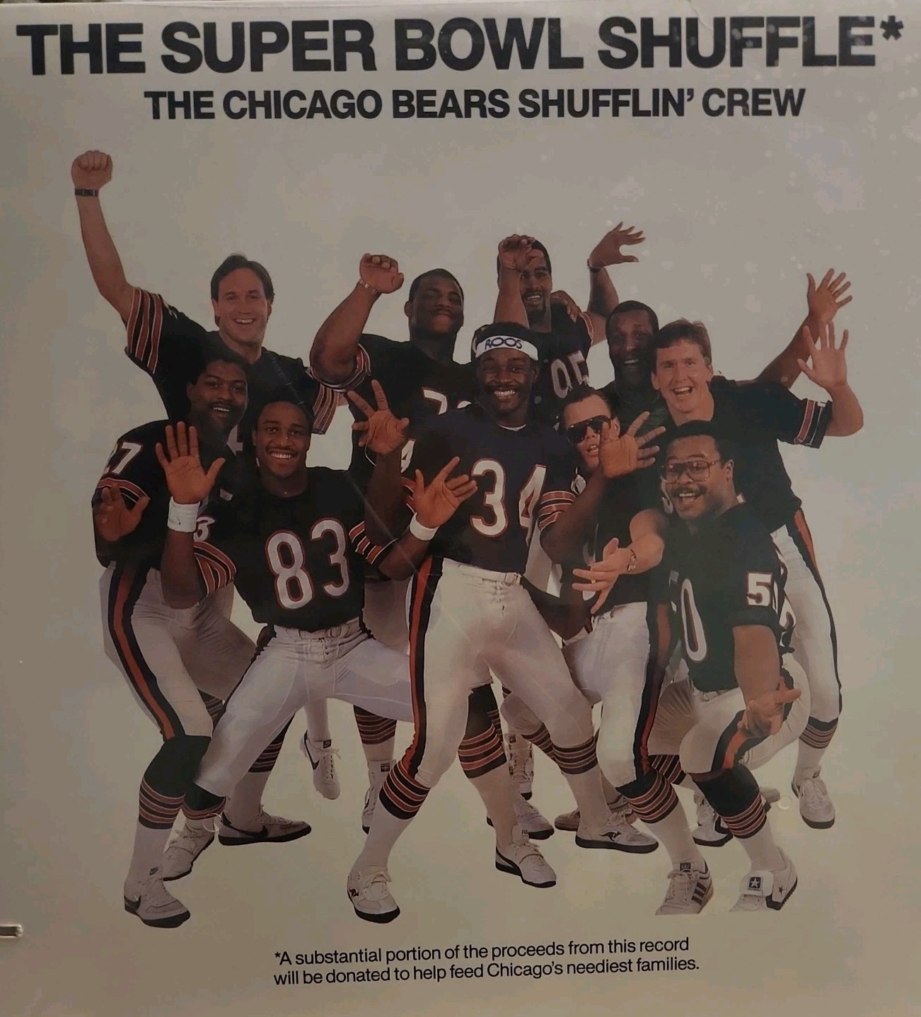 The Chicago Bears Shufflin&rsquo; Crew : The Superbowl Shuffle (1985 Vinyl 33.5 & 45) A