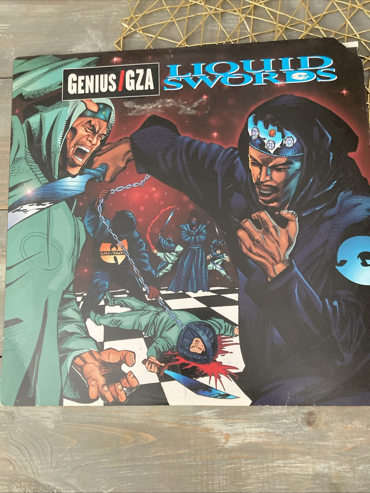GZA Liquid Swords Vinyl LP Explicit Hip Hop Rare A