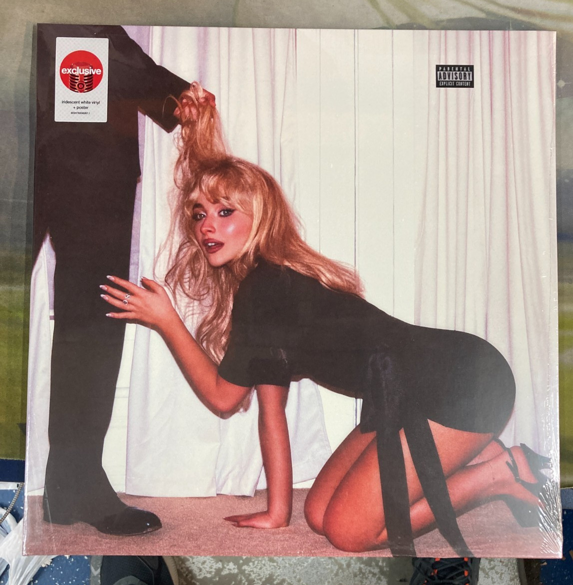 Sabrina Carpenter Man's Best Friend Iridescent White Vinyl LP Target (91847) A