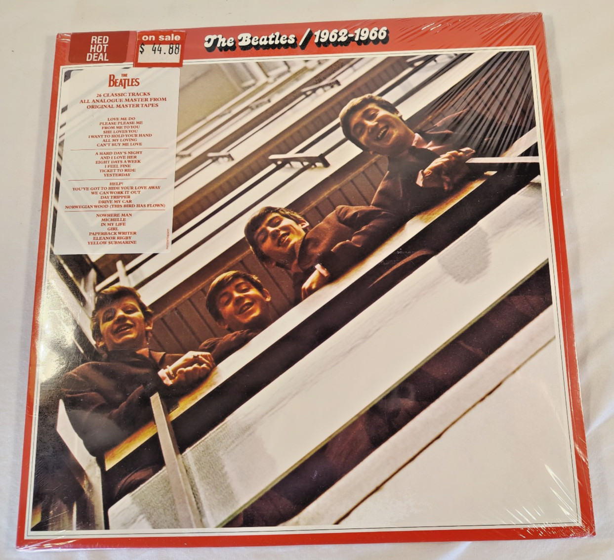 The Beatles 1962-1966 (The Red Album) Sealed Vinyl A