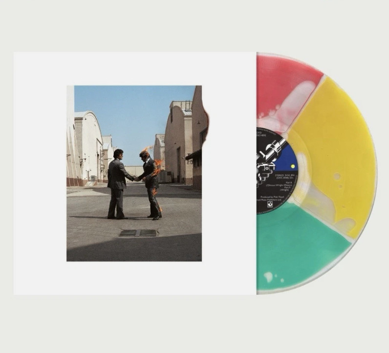 Pink Floyd Wish You Were Here 50th Anniversary Quad Liquid Filled Vinyl LP NEW A