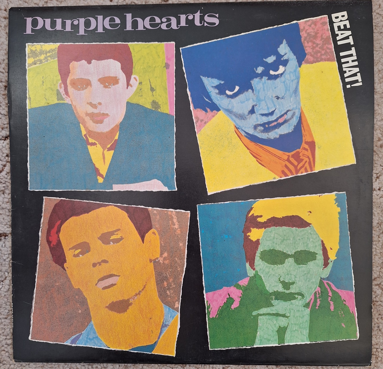 Purple Hearts Beat That Original 1st Pressing Vinyl LP A