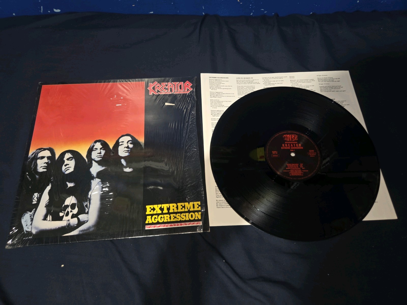 Kreator - Extreme Aggression 1989 Vinyl LP A