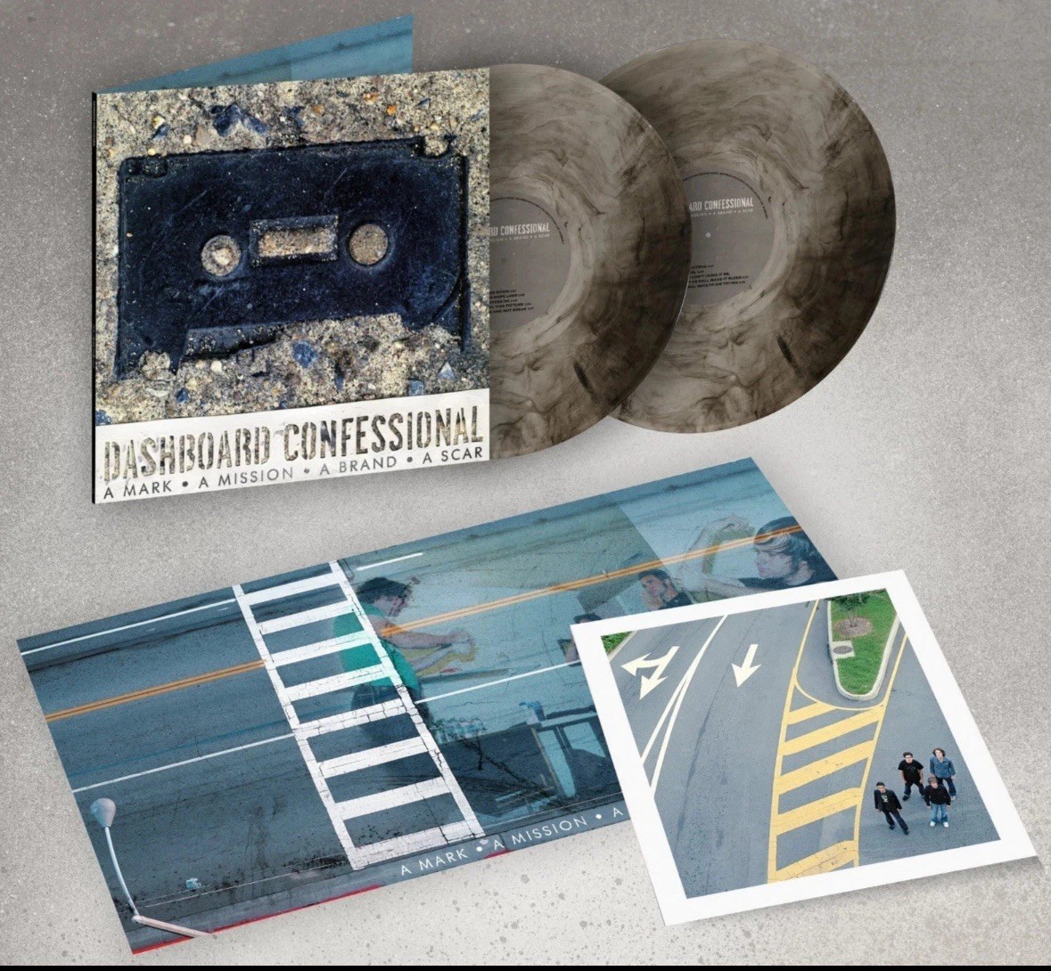 Dashboard Confessional - A Mark, A Mission, A Brand, A Scar - IVC PreSale #/3000 A