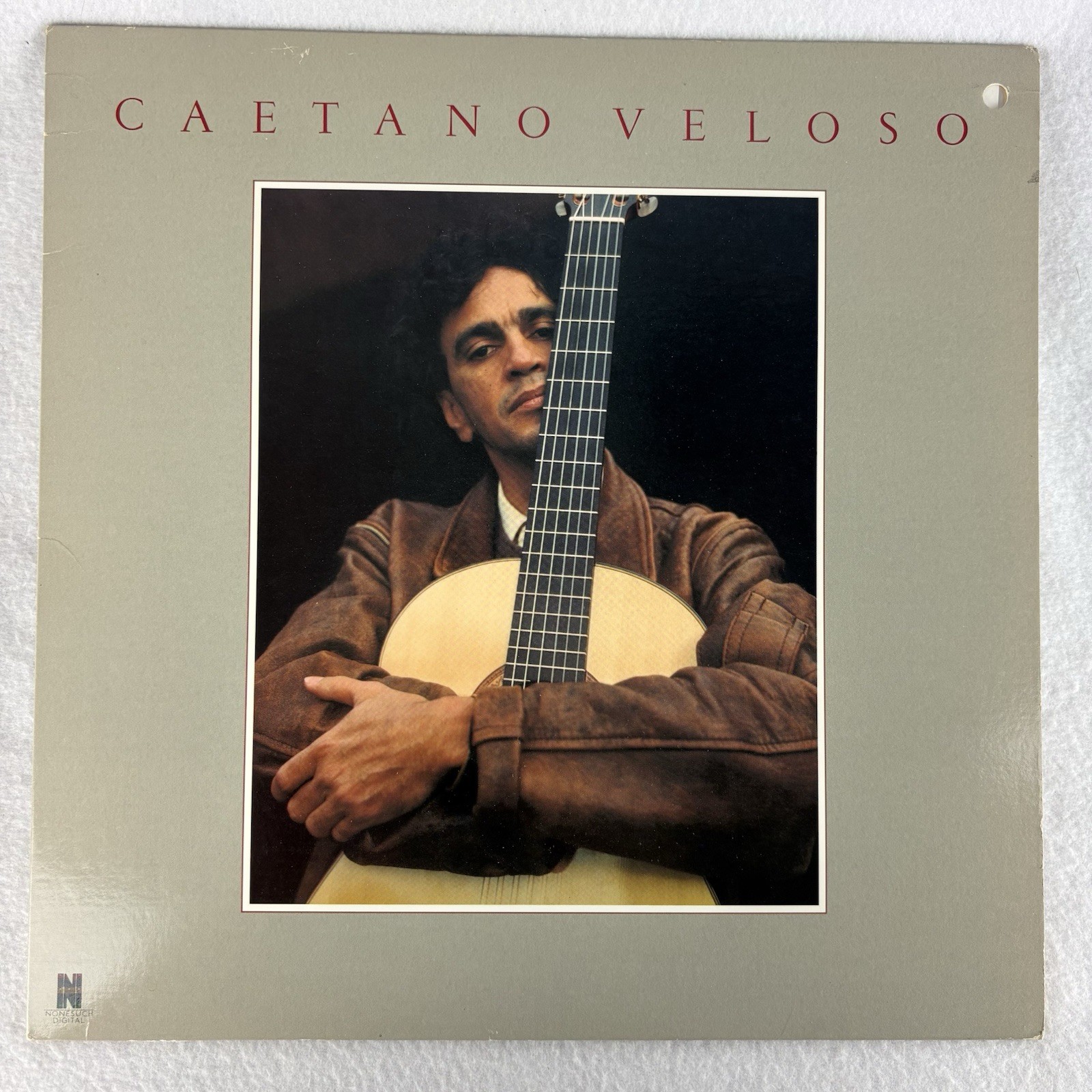 RARE Caetano Veloso - S/T vinyl LP Nonesuch 1986 Brazil Tropicalia