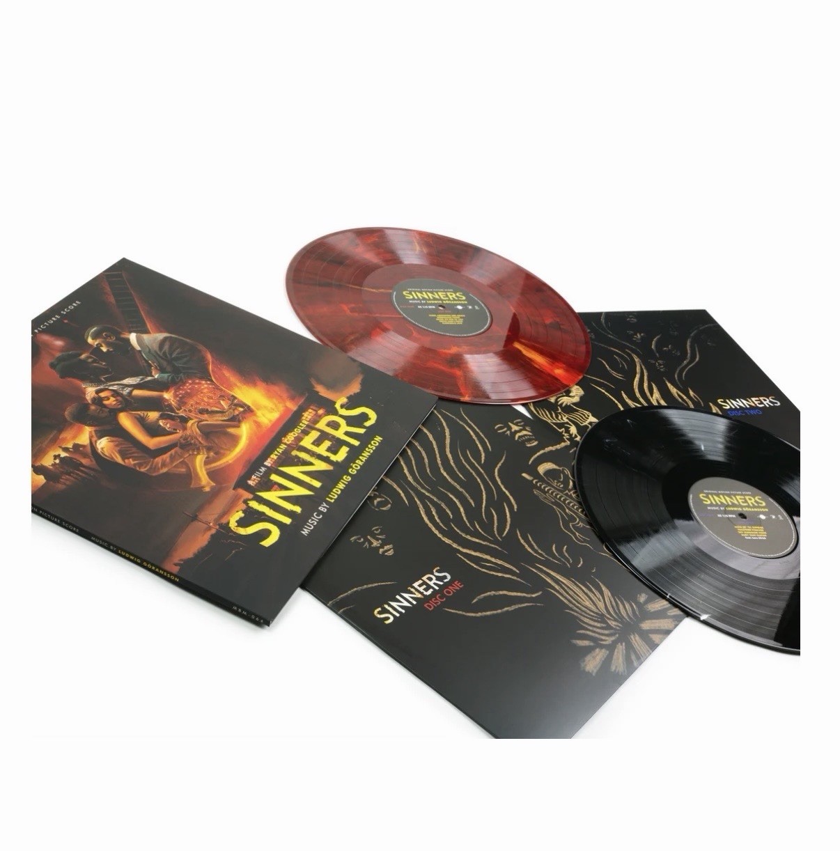 SINNERS Original Motion Picture Score 2X COLORED VINYL By Ludwig G&ouml;ransson