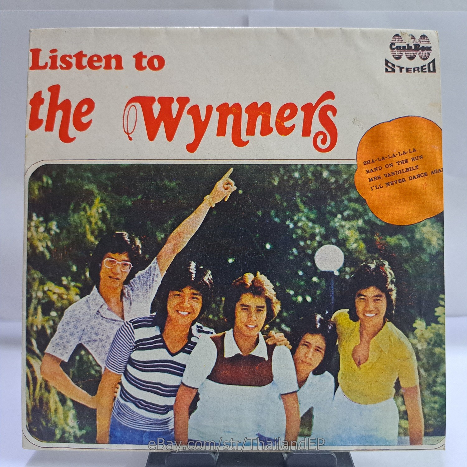 THE WYNNERS /SHA-LA-LA-LA-LA /MRS. VANDELBILT / THAI EP 7" THAILAND 45RPM