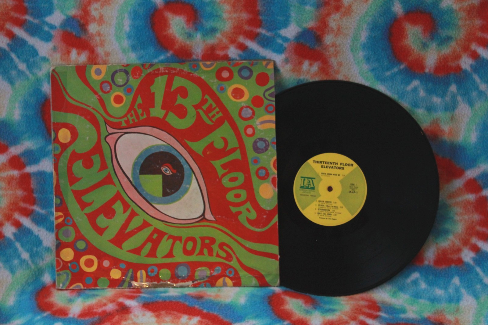 13th Floor Elevators The Psychedelic Sounds Mono First Press 1966 A